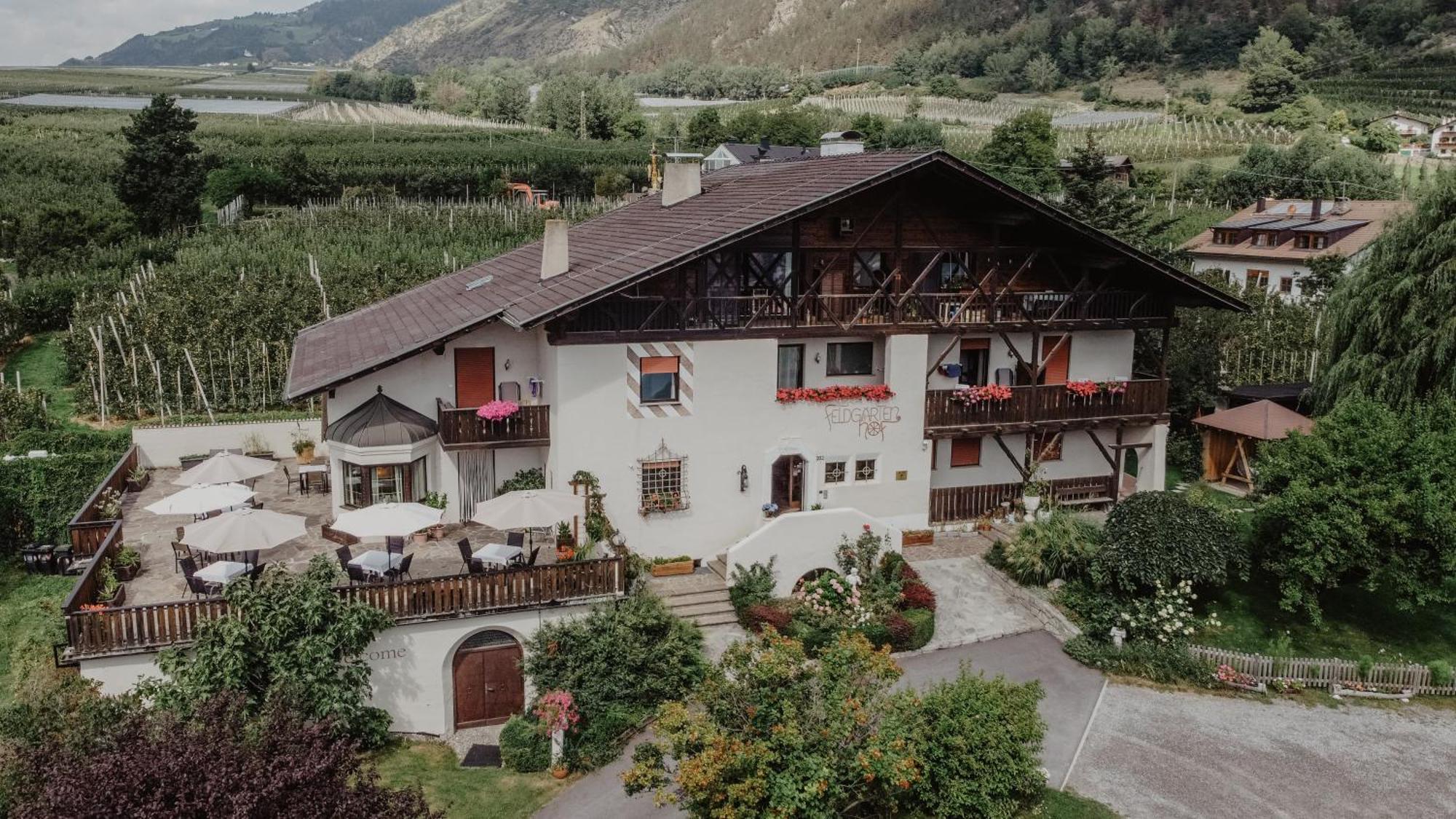 Feldgaertenhof Schlanders Buitenkant foto